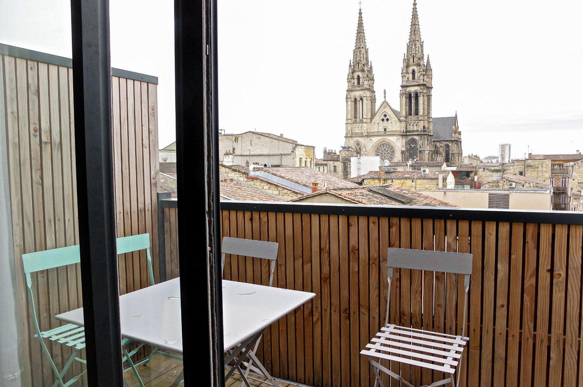Belle Vue - Vue Exceptionnel Chartrons 2 Chambres Avec Parking Bordeaux Exterior foto